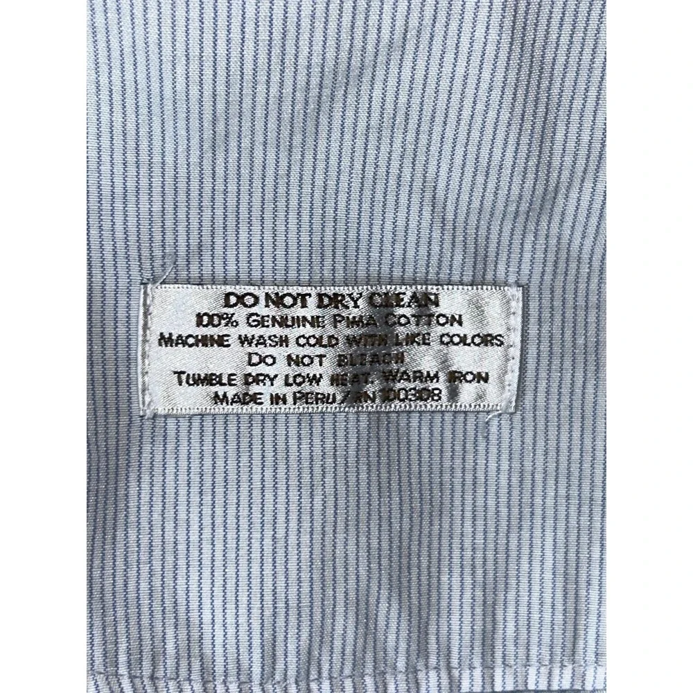 Peter Millar Pants Mens 36x29 Blue Pima Cotton Chino Casual Straight Leg